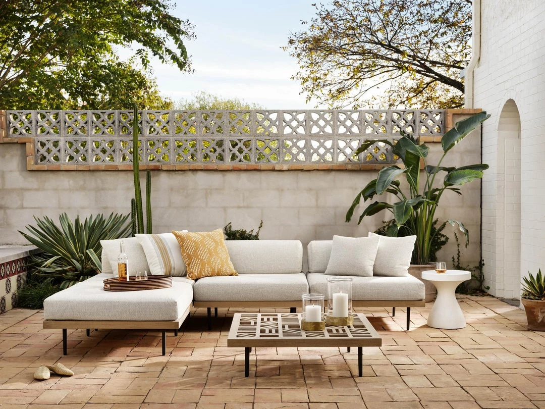 Fourhands New Outdoor Yves Outdoor 3-Pc Sectional