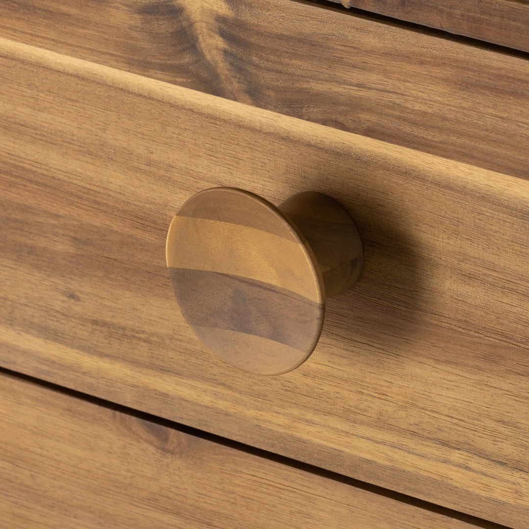 Four Hands New Arrivals Mallory 5 Drawer Dresser-Light Acacia