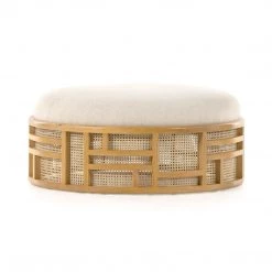 Fourhands June Round Ottoman