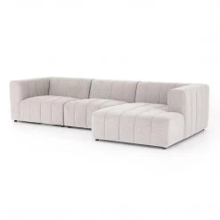 Fourhands Langham Channeled 3-Pc Sectional Best Of Living Room