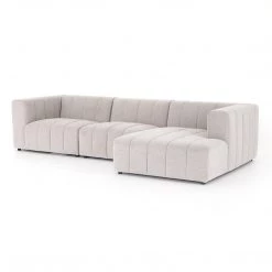 Fourhands Langham Channeled 3-Pc Sectional Best Of Living Room