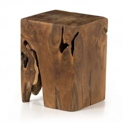 Fourhands Teak Square Stool New Outdoor