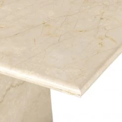 Fourhands Arum Dining Table-Cream Marble