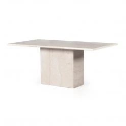 Fourhands Arum Dining Table-Cream Marble