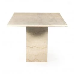 Fourhands Arum Dining Table-Cream Marble
