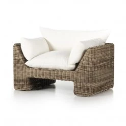 Fourhands Holt Outdoor Chair-Sand Woven