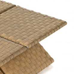 Four Hands Clove Outdoor Coffee Table-Rustic Naturl New Outdoor