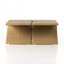 Four Hands Clove Outdoor Coffee Table-Rustic Naturl New Outdoor