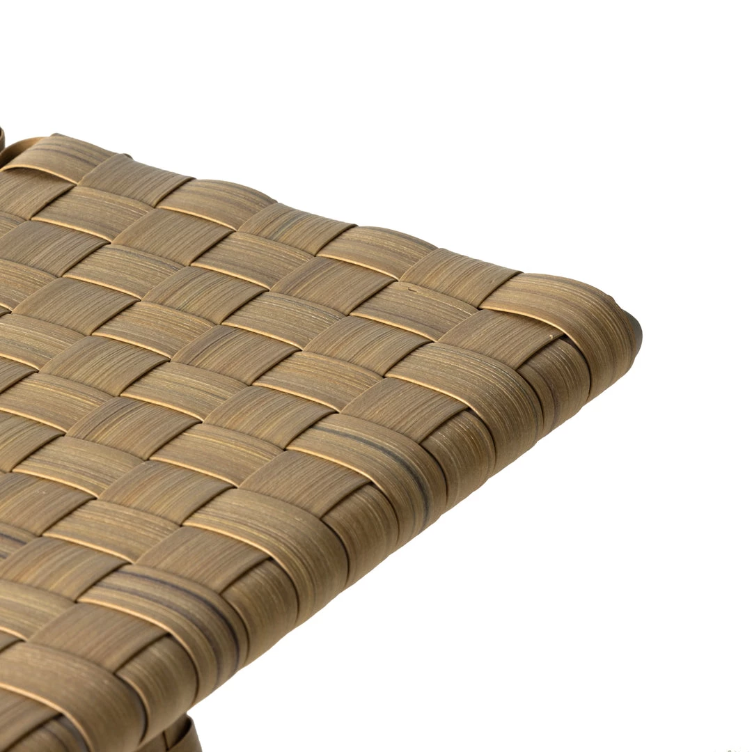 Four Hands New Outdoor Clove Outdoor End Table-Rustic Natural