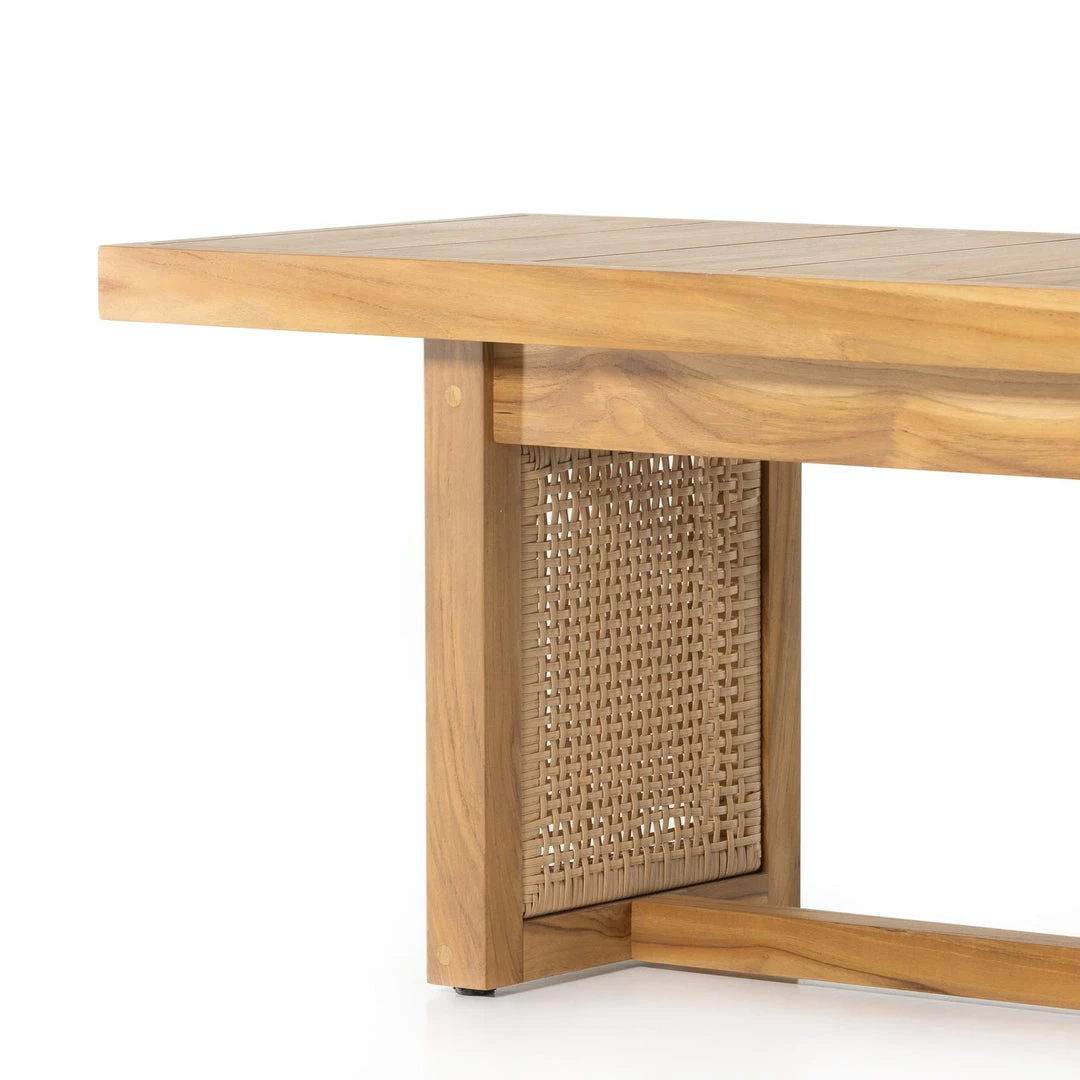 Fourhands New Outdoor Merit Outdoor Dining Bench-64"-Natural