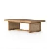 Fourhands New Outdoor Merit Outdoor Coffee Table-Natural Teak