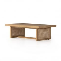 Fourhands New Outdoor Merit Outdoor Coffee Table-Natural Teak