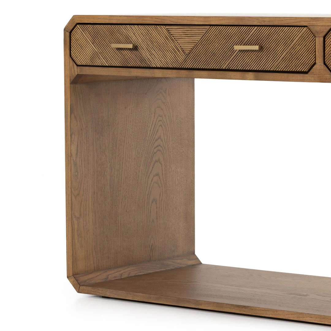 Fourhands New Arrivals Caspian Console Table-Natural Ash