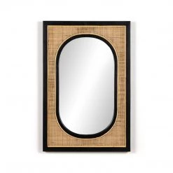 Fourhands Candon Mirror-Ebony Black Best Of Home Decor