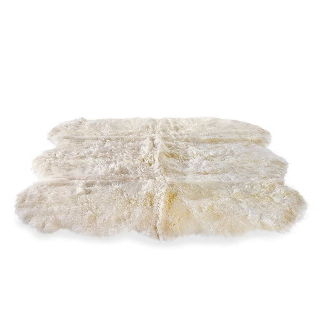 INTERLUDE HOME New Arrivals 6-Pelt New Zealand Sheepskin Rug