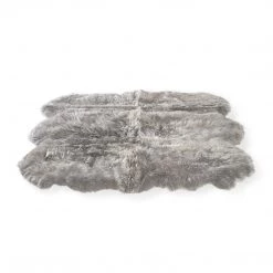 INTERLUDE HOME New Arrivals 6-Pelt New Zealand Sheepskin Rug