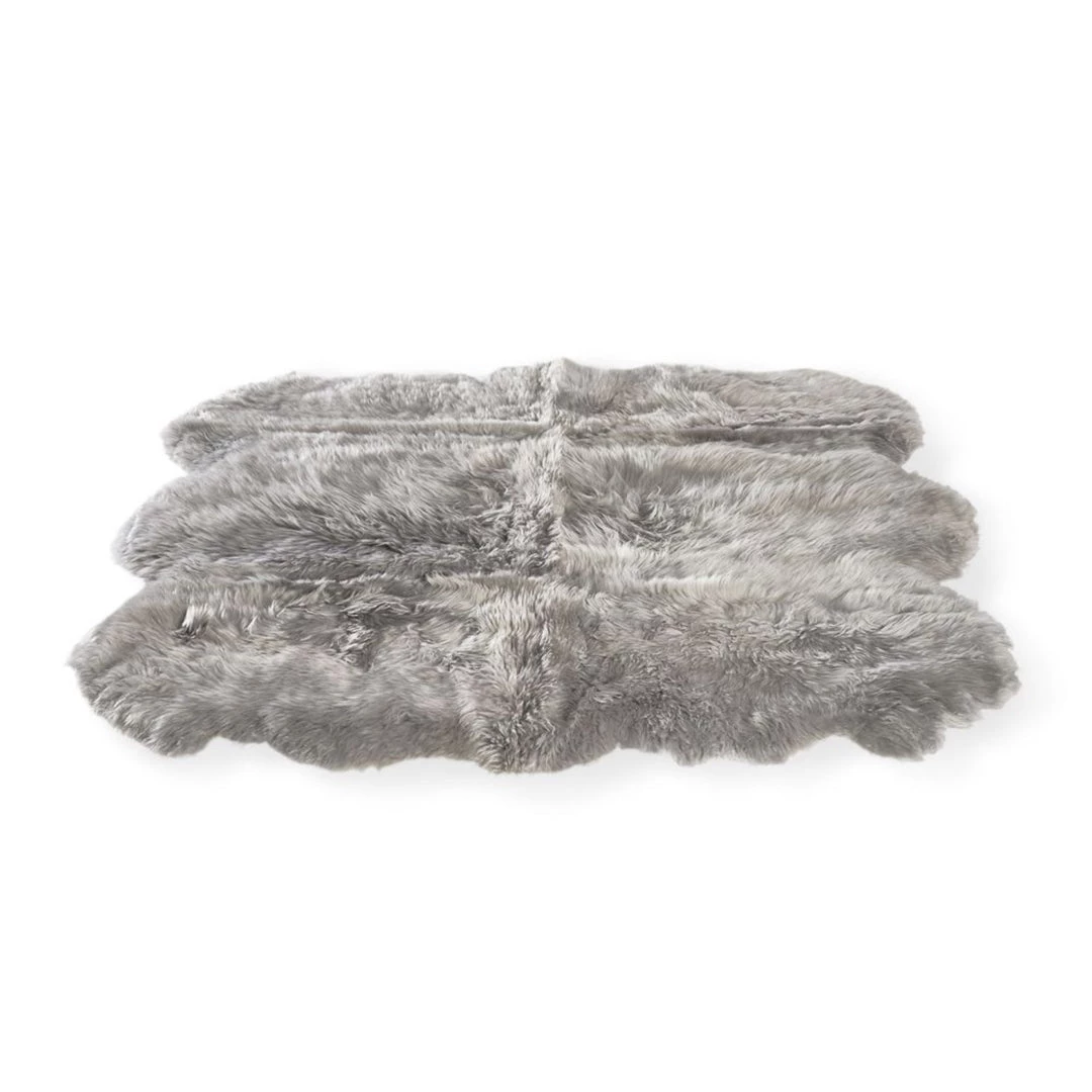 INTERLUDE HOME New Arrivals 6-Pelt New Zealand Sheepskin Rug