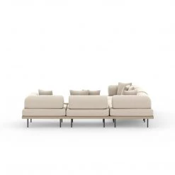 Fourhands Yves Outdoor 5-Pc Sectional New Outdoor