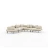 Fourhands Yves Outdoor 5-Pc Sectional New Outdoor