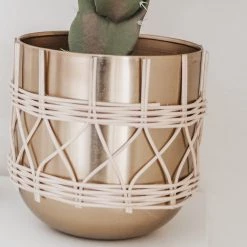 Bloomingville HOME DECOR Aladdin Gold Pots