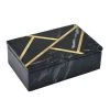 BIDK HOME Best Sellers Alexa Brass Inlay Box