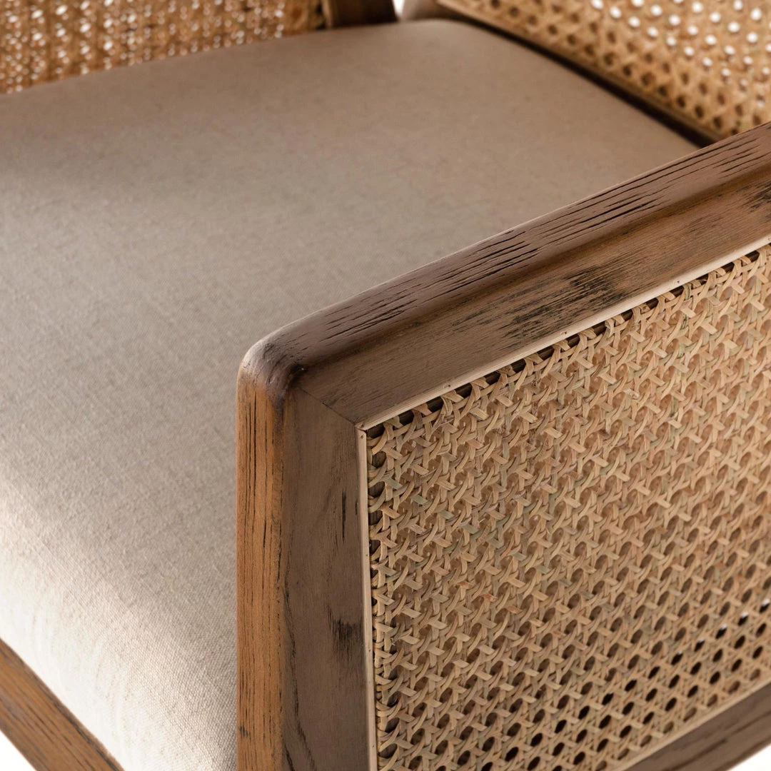 Fourhands Antonia Cane Dining Arm Chair