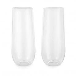 True Brands Aria Champagne Flute New Kitchen