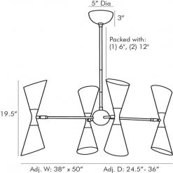 Best Sellers Arteriors Fuentes Chandelier