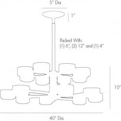 Arteriors Jalen Two Tier Chandelier Best Sellers