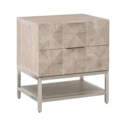 Essentials For Living New Furniture Atlas 2-Drawer Nightstand