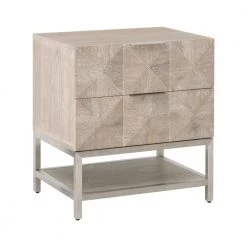 Essentials For Living New Furniture Atlas 2-Drawer Nightstand