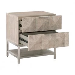 Essentials For Living New Furniture Atlas 2-Drawer Nightstand