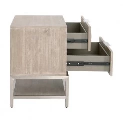 Essentials For Living New Furniture Atlas 2-Drawer Nightstand