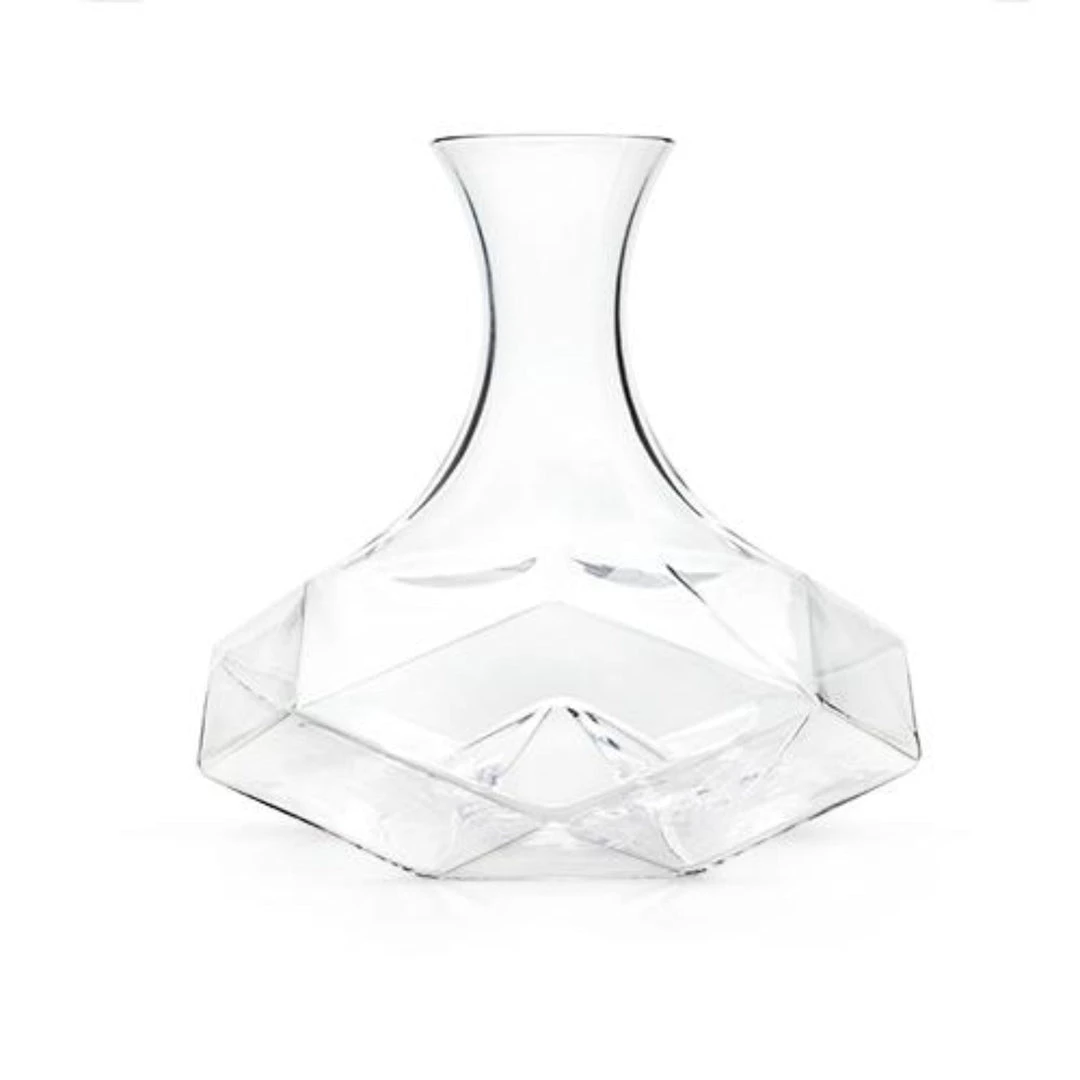 True Brands New Kitchen Baldwin Faceted Decanter