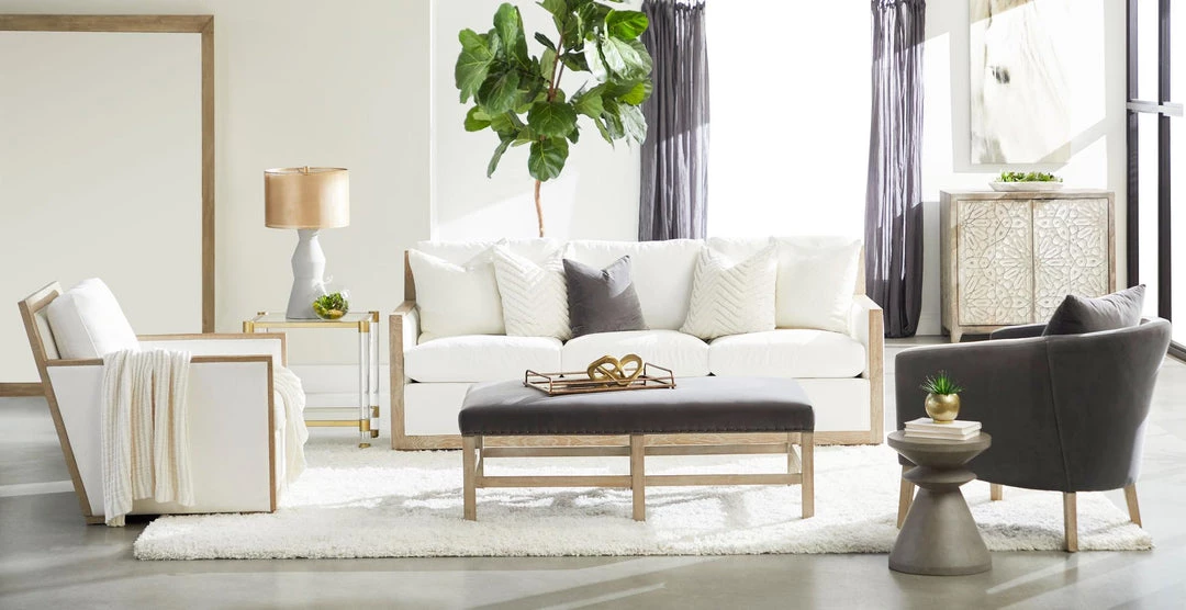 Essentials For Living Blakely Upholstered Coffee Table
