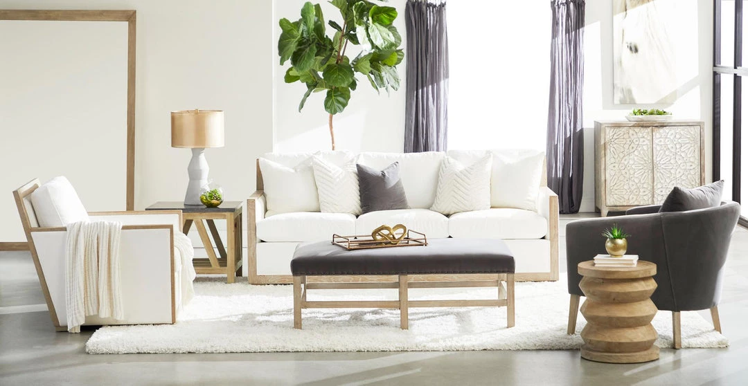 Essentials For Living Blakely Upholstered Coffee Table