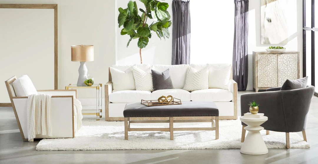 Essentials For Living Blakely Upholstered Coffee Table