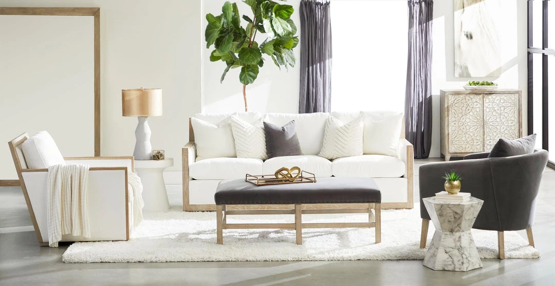 Essentials For Living Blakely Upholstered Coffee Table