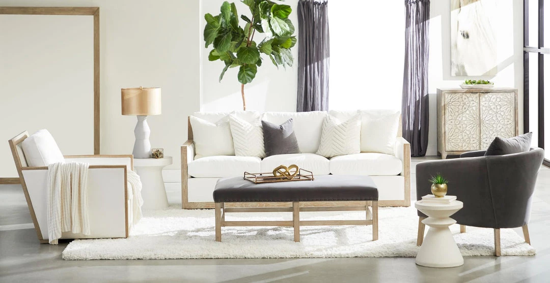 Essentials For Living Blakely Upholstered Coffee Table