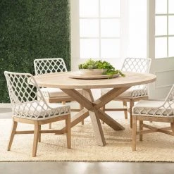 Essentials For Living New Outdoor Boca Outdoor Round Dining Table