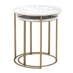 Essentials For Living Carrera Round Nesting Accent Table Best Sellers