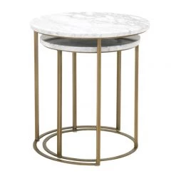 Essentials For Living Carrera Round Nesting Accent Table Best Sellers