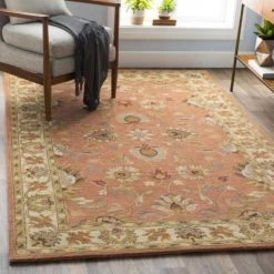 Surya Caesar Rug - Camel/Moss