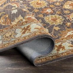 Surya Caesar Rug - Charcoal/Pale Blue