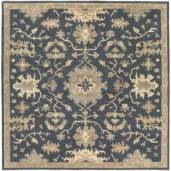 Surya Caesar Rug - Navy/Tan