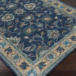 Surya Best Sellers Caesar Rug - Teal/Navy
