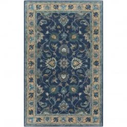 Surya Best Sellers Caesar Rug - Teal/Navy