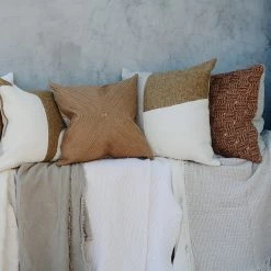 V Rugs & Home Best Sellers Cairo Pillow Natural