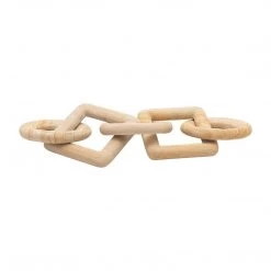 CREATIVE CO OP Best Sellers Carved Sandstone Chain