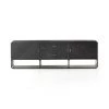 Fourhands Best Sellers Caspian Media Console-Black Ash